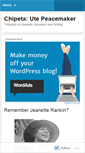 Mobile Screenshot of chipeta.wordpress.com