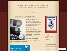 Tablet Screenshot of chipeta.wordpress.com