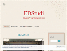 Tablet Screenshot of edstudi.wordpress.com