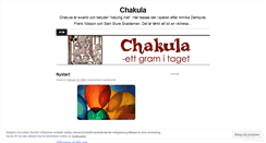 Desktop Screenshot of chakula.wordpress.com