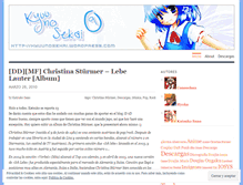 Tablet Screenshot of kyuunosekai.wordpress.com