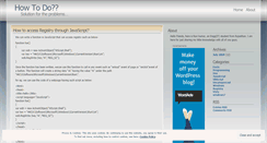 Desktop Screenshot of howcan.wordpress.com