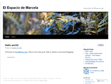 Tablet Screenshot of marcecampoli.wordpress.com