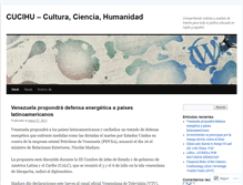 Tablet Screenshot of cucihu.wordpress.com