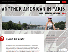 Tablet Screenshot of anotheramericaninparis.wordpress.com