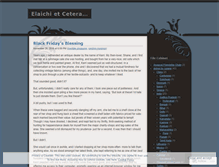 Tablet Screenshot of elaichietcetera.wordpress.com