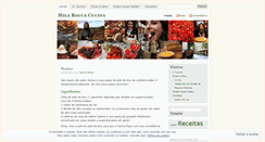 Desktop Screenshot of milaroccacucina.wordpress.com