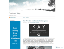 Tablet Screenshot of cristinamt10.wordpress.com