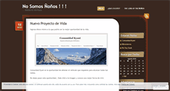 Desktop Screenshot of nosomosnonos.wordpress.com