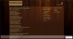 Desktop Screenshot of kenniem.wordpress.com