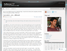 Tablet Screenshot of cpsudhar.wordpress.com