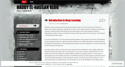 Desktop Screenshot of hhaggan.wordpress.com