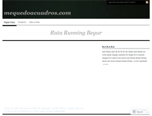 Tablet Screenshot of mequedoacuadros.wordpress.com