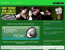 Tablet Screenshot of mindfuckradio.wordpress.com