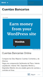 Mobile Screenshot of cuentasbancarias.wordpress.com