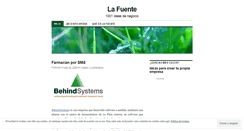 Desktop Screenshot of fuente.wordpress.com