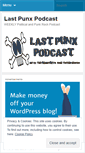 Mobile Screenshot of lastpunx.wordpress.com