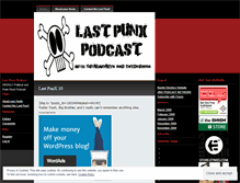 Tablet Screenshot of lastpunx.wordpress.com
