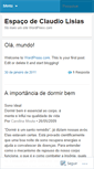 Mobile Screenshot of claudioterapeuta.wordpress.com