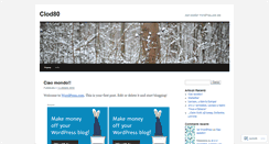 Desktop Screenshot of clod80.wordpress.com