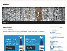 Tablet Screenshot of clod80.wordpress.com