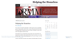 Desktop Screenshot of helpinghomeless.wordpress.com