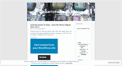 Desktop Screenshot of glassartswansea.wordpress.com