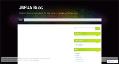 Desktop Screenshot of jbfuablog.wordpress.com