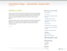 Tablet Screenshot of obrasileirogringo.wordpress.com