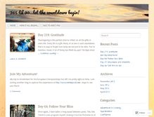 Tablet Screenshot of 30dans365.wordpress.com