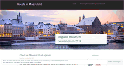 Desktop Screenshot of hotelsmaastricht.wordpress.com