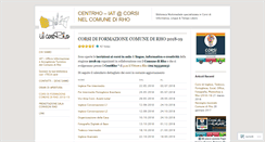 Desktop Screenshot of centrho.wordpress.com