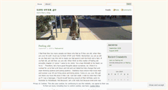 Desktop Screenshot of lifeover40.wordpress.com