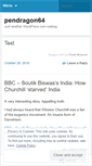 Mobile Screenshot of pendragon64.wordpress.com