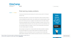 Desktop Screenshot of educamp.wordpress.com