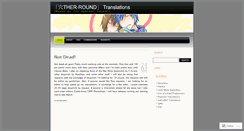 Desktop Screenshot of anatherround.wordpress.com