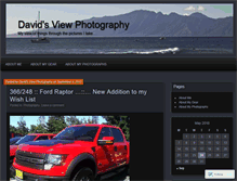 Tablet Screenshot of davidspics.wordpress.com