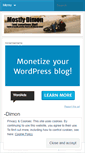 Mobile Screenshot of dimonvlad.wordpress.com