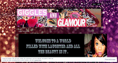 Desktop Screenshot of gigglesandglamour.wordpress.com