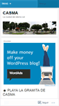 Mobile Screenshot of casma.wordpress.com