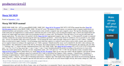 Desktop Screenshot of productsreviews22.wordpress.com