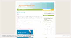 Desktop Screenshot of jeunesseculture.wordpress.com