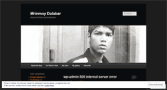 Desktop Screenshot of mrinmoyd.wordpress.com