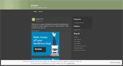 Desktop Screenshot of pimagine.wordpress.com