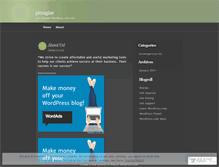 Tablet Screenshot of pimagine.wordpress.com