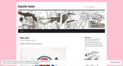 Desktop Screenshot of bipolartaste.wordpress.com