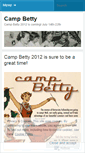 Mobile Screenshot of campbetty.wordpress.com
