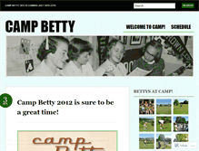 Tablet Screenshot of campbetty.wordpress.com