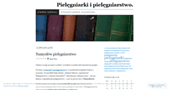 Desktop Screenshot of pielegniarki.wordpress.com