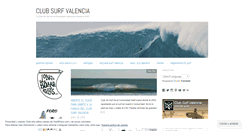 Desktop Screenshot of clubsurfvalencia.wordpress.com